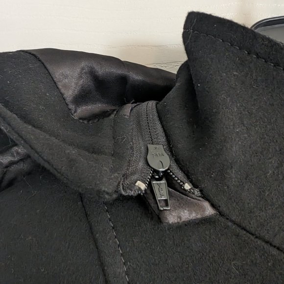 Kenneth Cole New York Black Hooded Cape - Picture 6 of 9